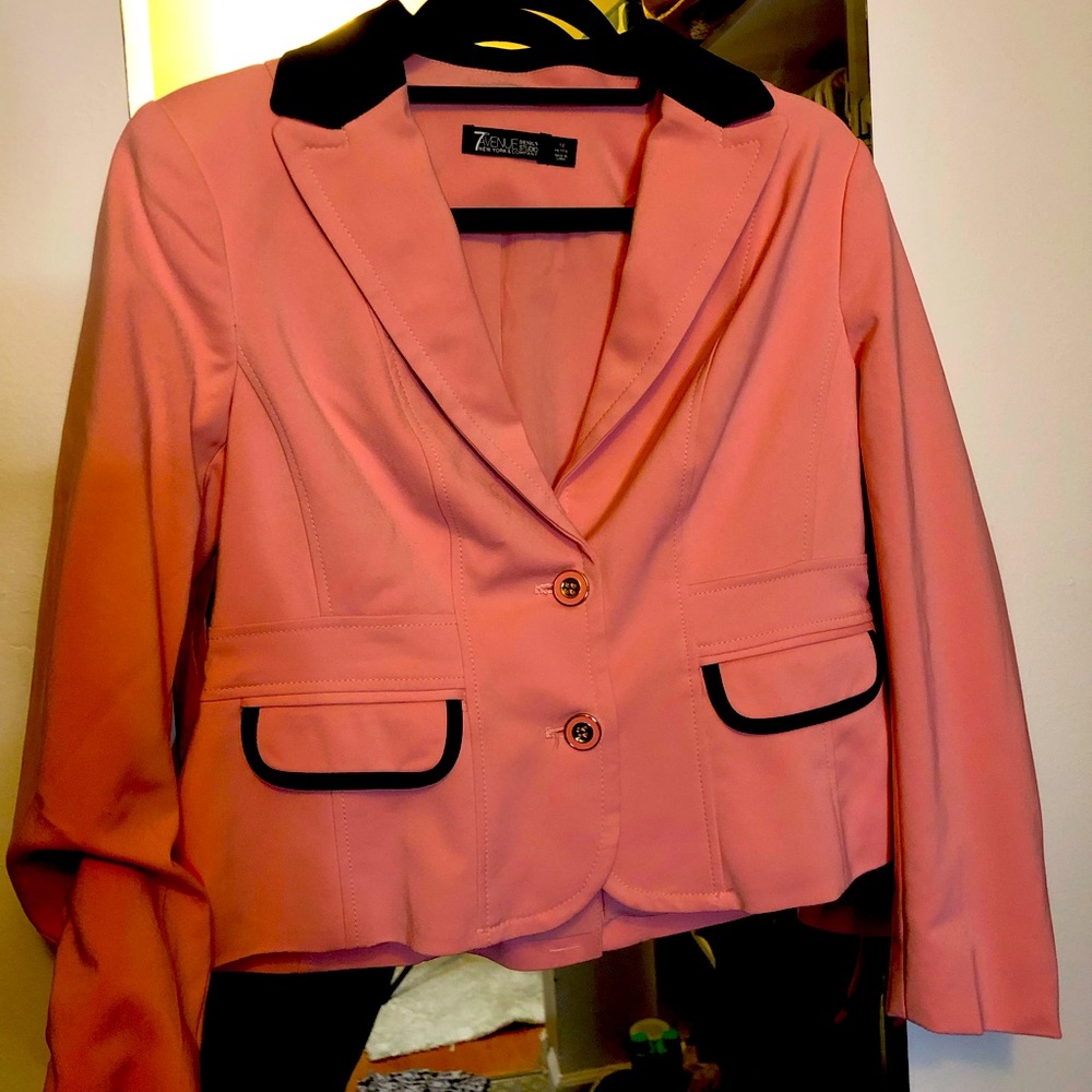 NWT Petite Pink Suit Jacket